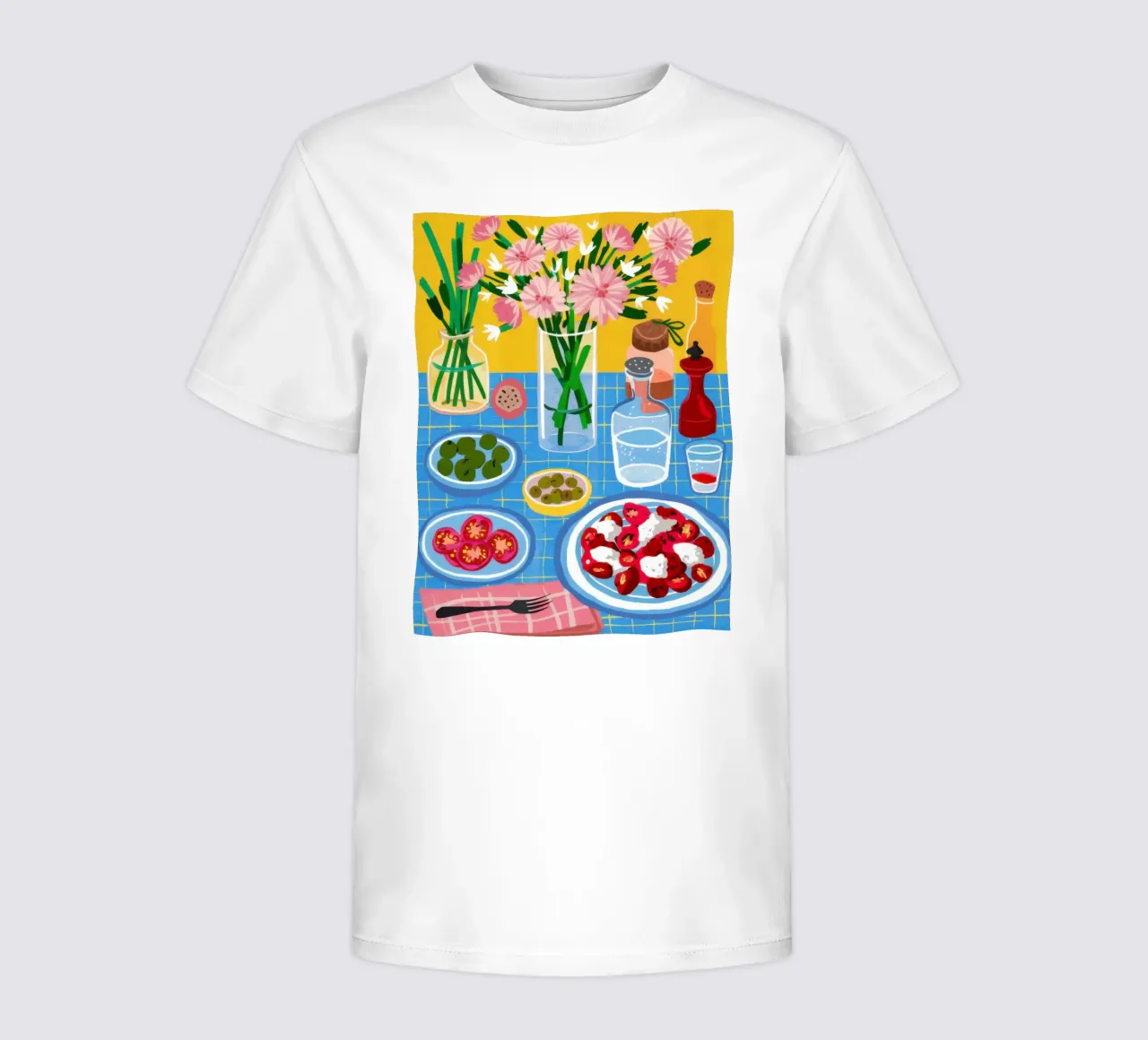 Al Fresco Caprese t-shirt bambini da Reds Jays