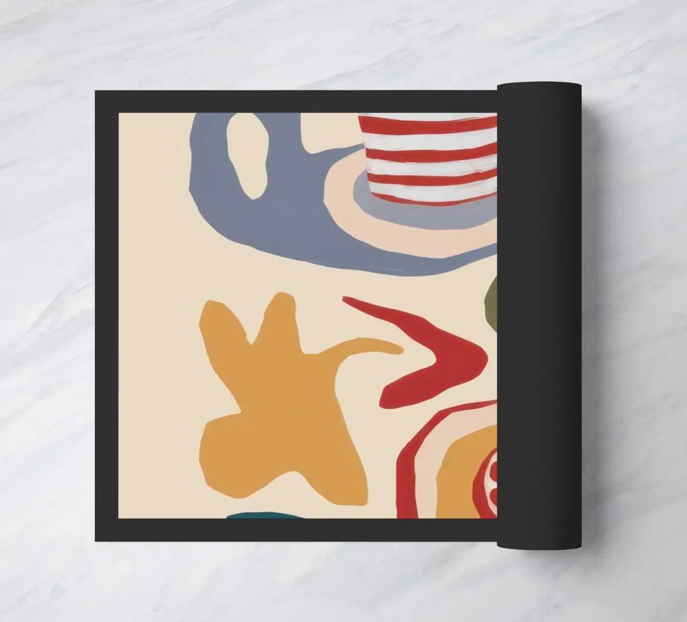 Deconstructed Coffee Break doormat by Monuments Fire