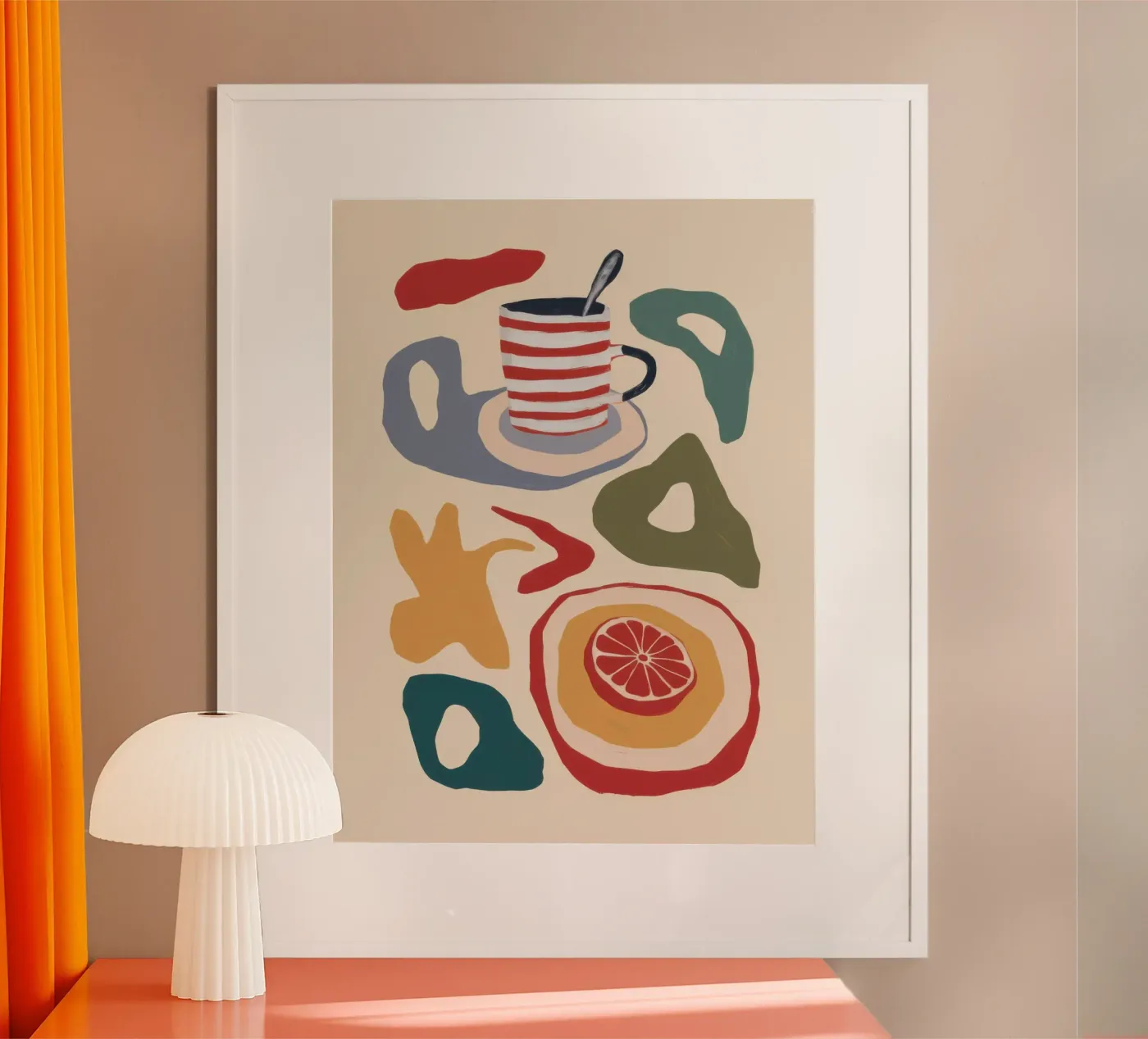Deconstructed Coffee Break poster by Monuments Fire