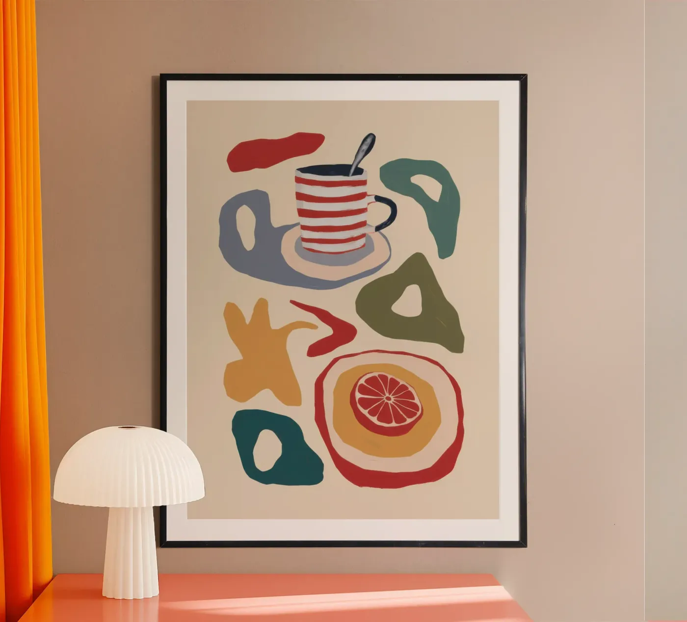 Deconstructed Coffee Break poster by Monuments Fire