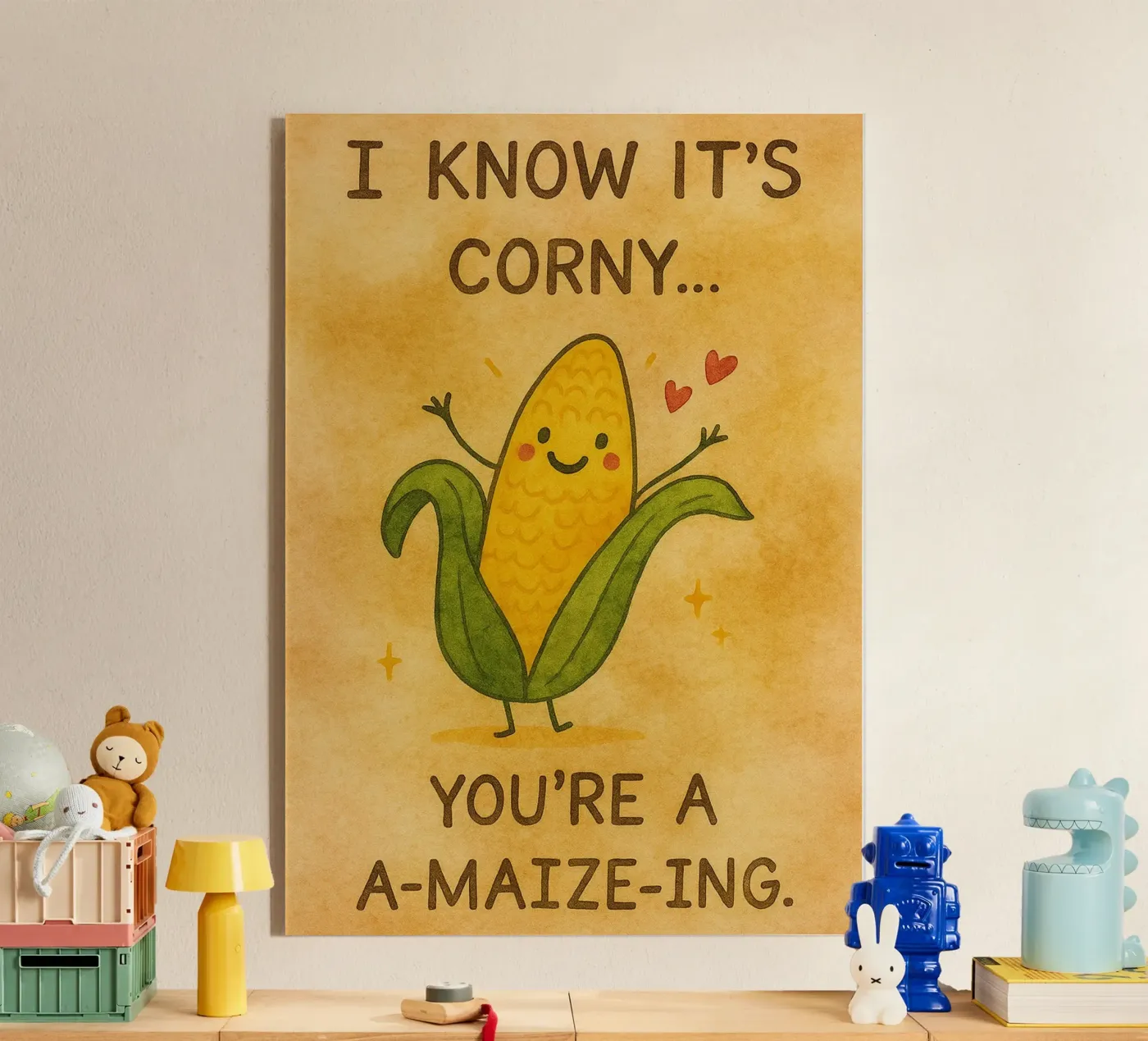 Ik weet dat het afgezaagd is acryl van Mirage