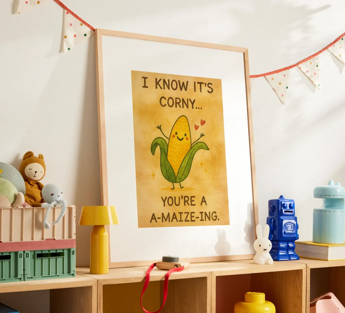 i know its corny poster van Mirage