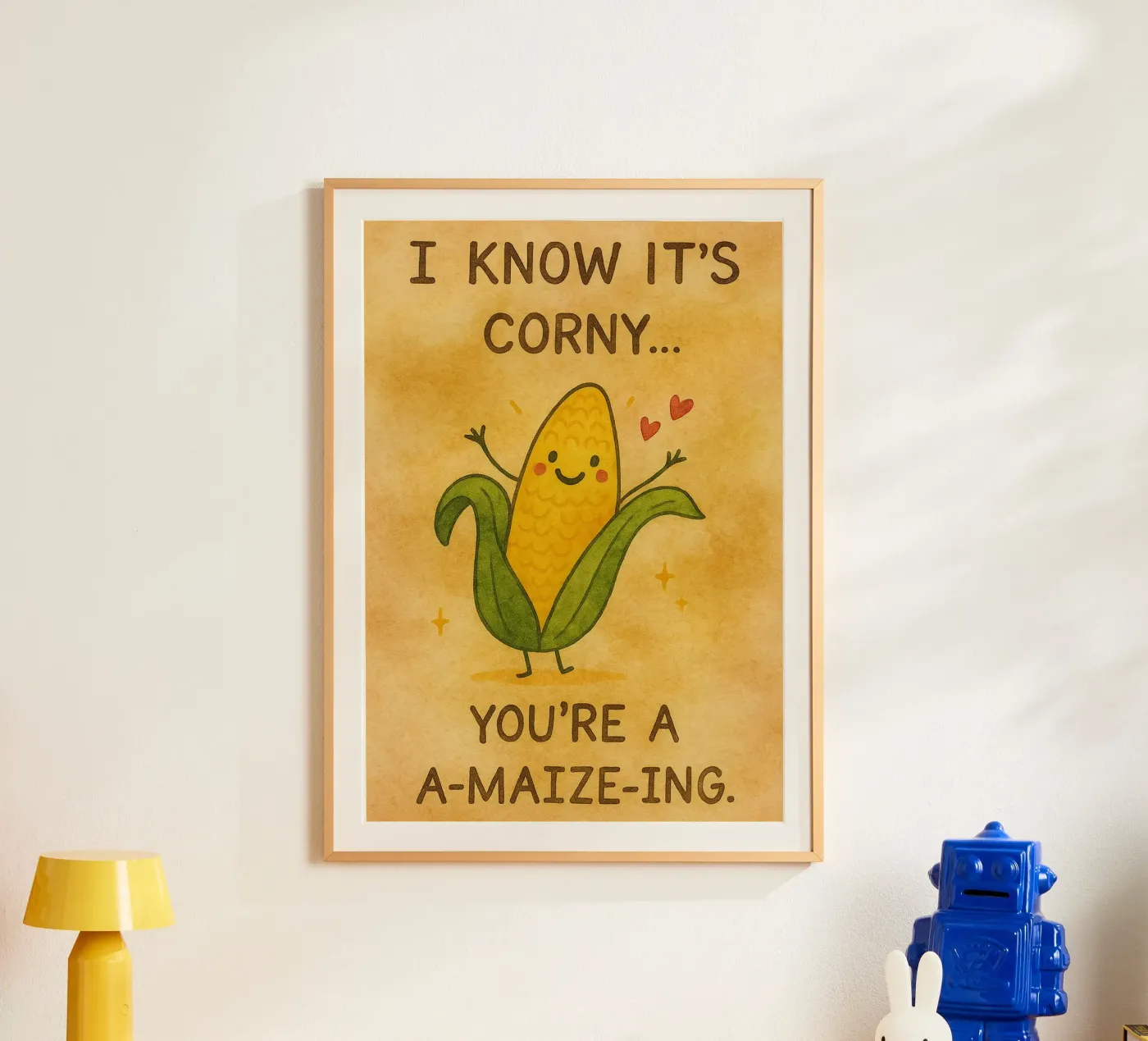 i know its corny poster van Mirage
