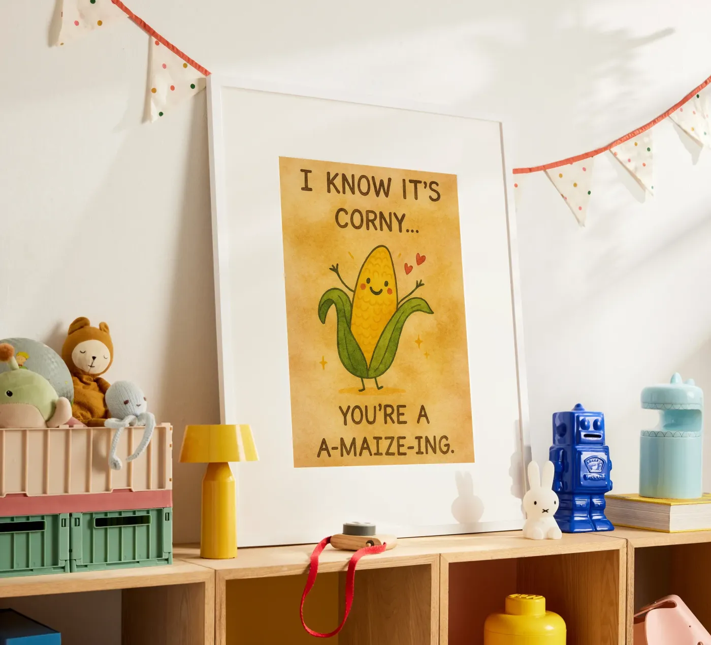 i know its corny poster van Mirage