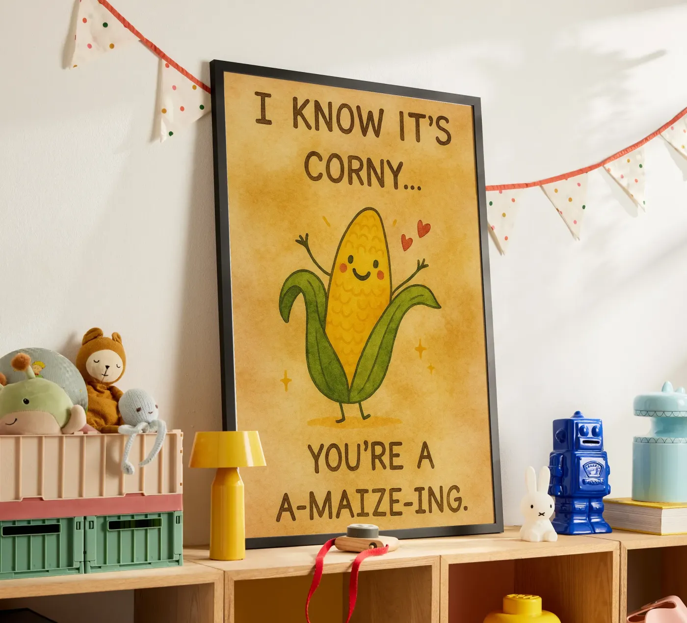 i know its corny poster van Mirage