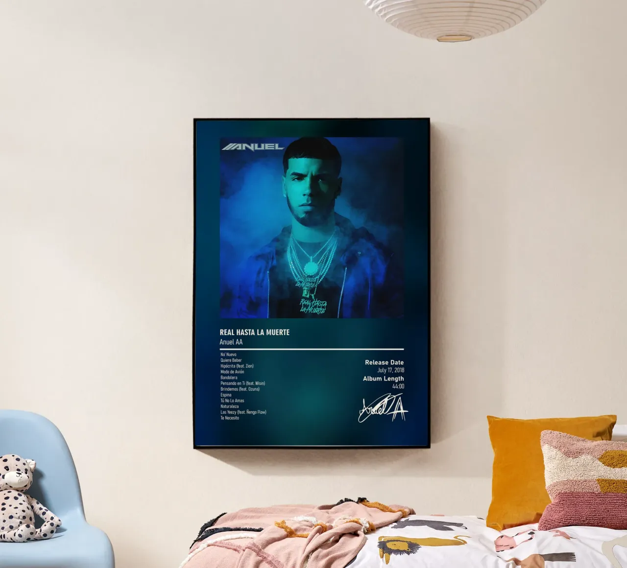 Real Hasta la Muerte (2018) by Anuel AA metacrilato de DGUnder