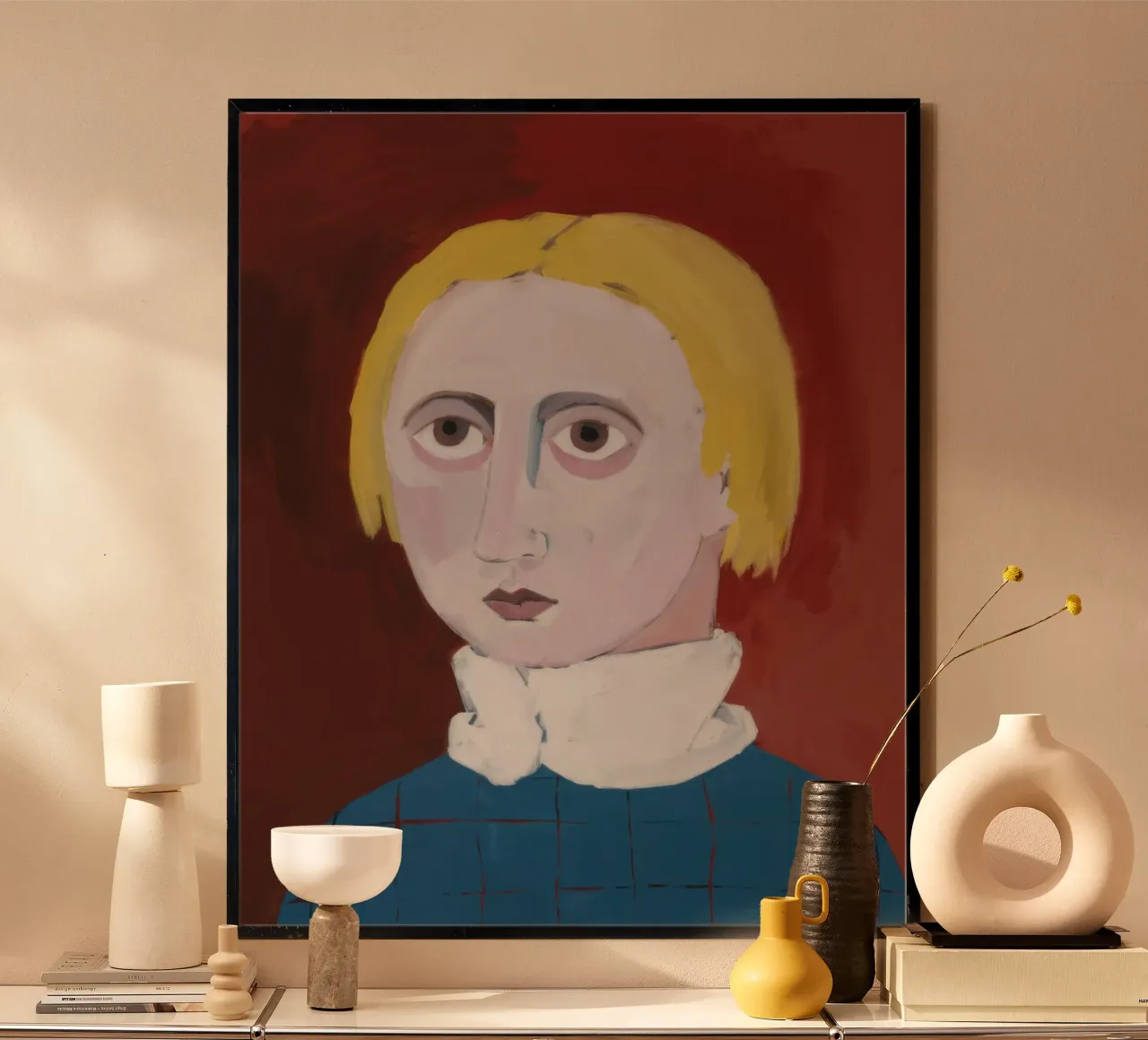 Melancolía de mirada pálida poster de Dream Gesso