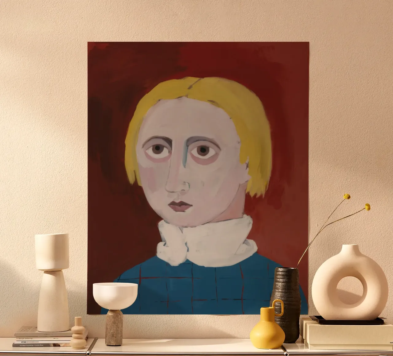 Melancolía de mirada pálida poster de Dream Gesso