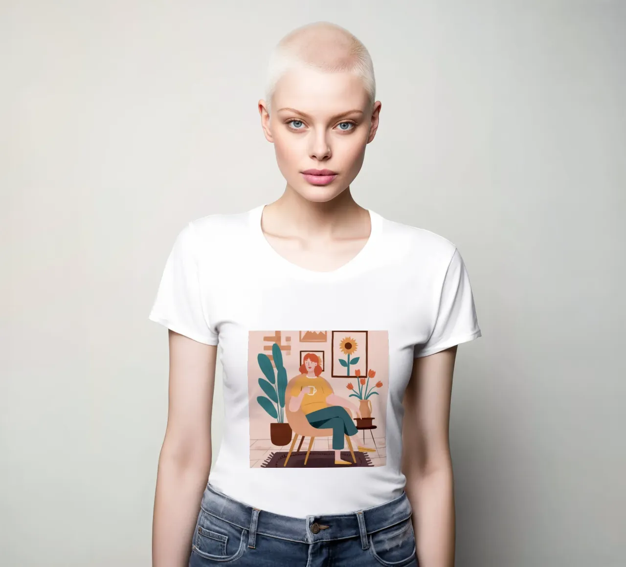 Mon coin lecture t-shirt ajusté pour femmes de Ink Pulse