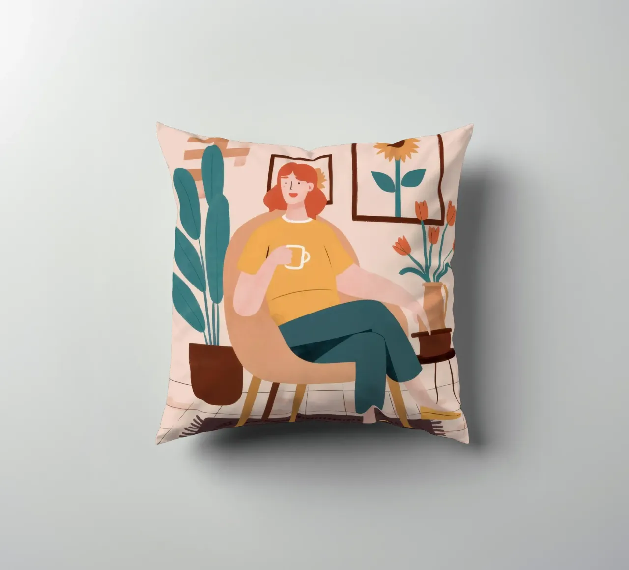 Mon coin lecture coussin de Ink Pulse