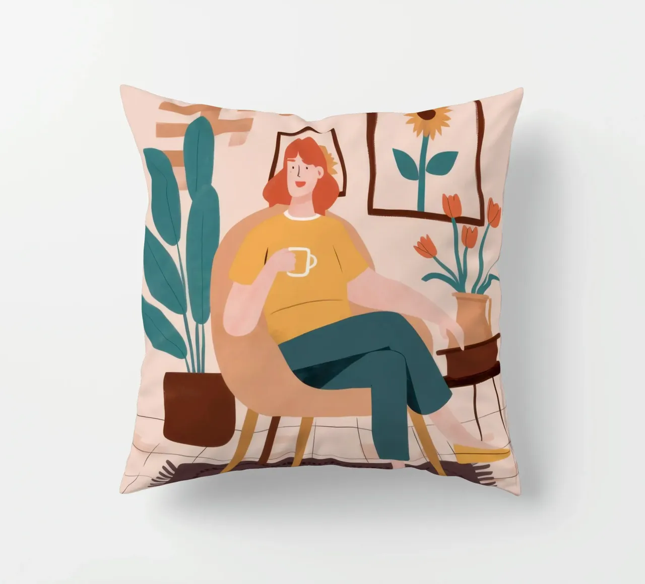 Mon coin lecture coussin de Ink Pulse
