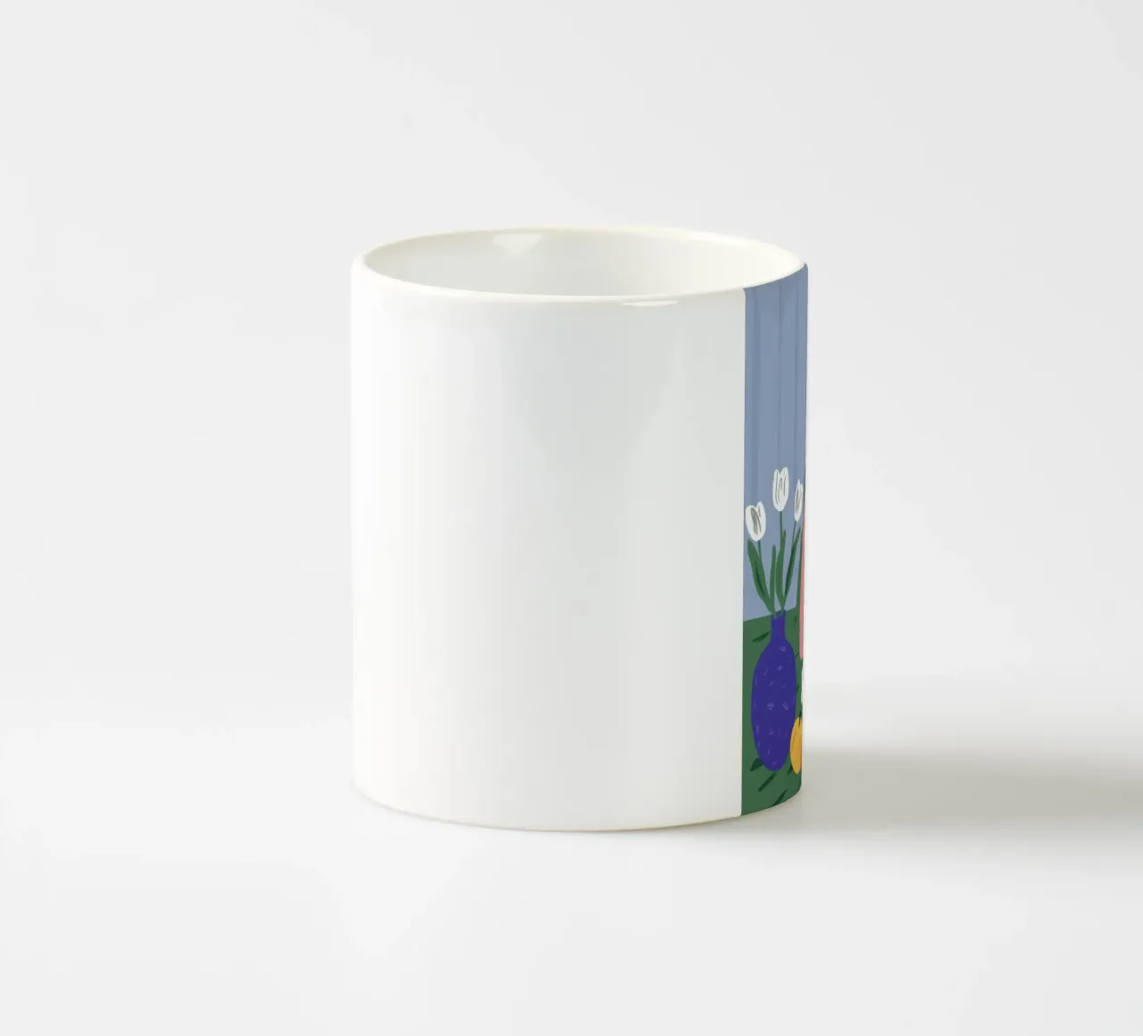 Croissant Tulipano Immobile tazza in ceramica da Reds Jays