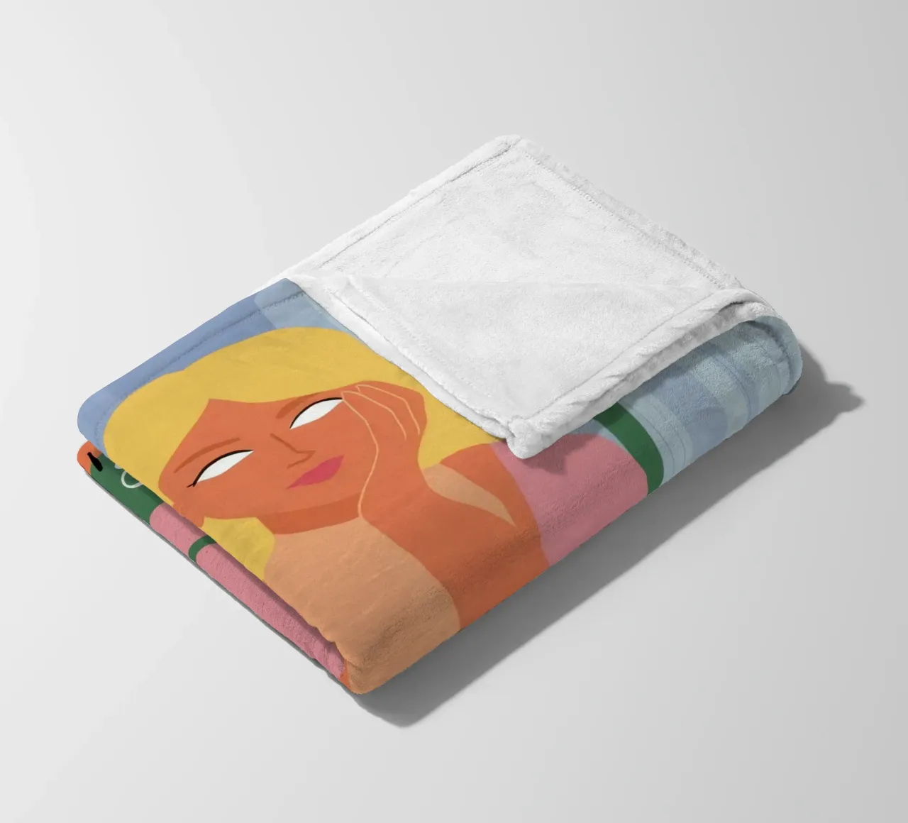 Croissant Tulipano Immobile coperta in pile da Reds Jays