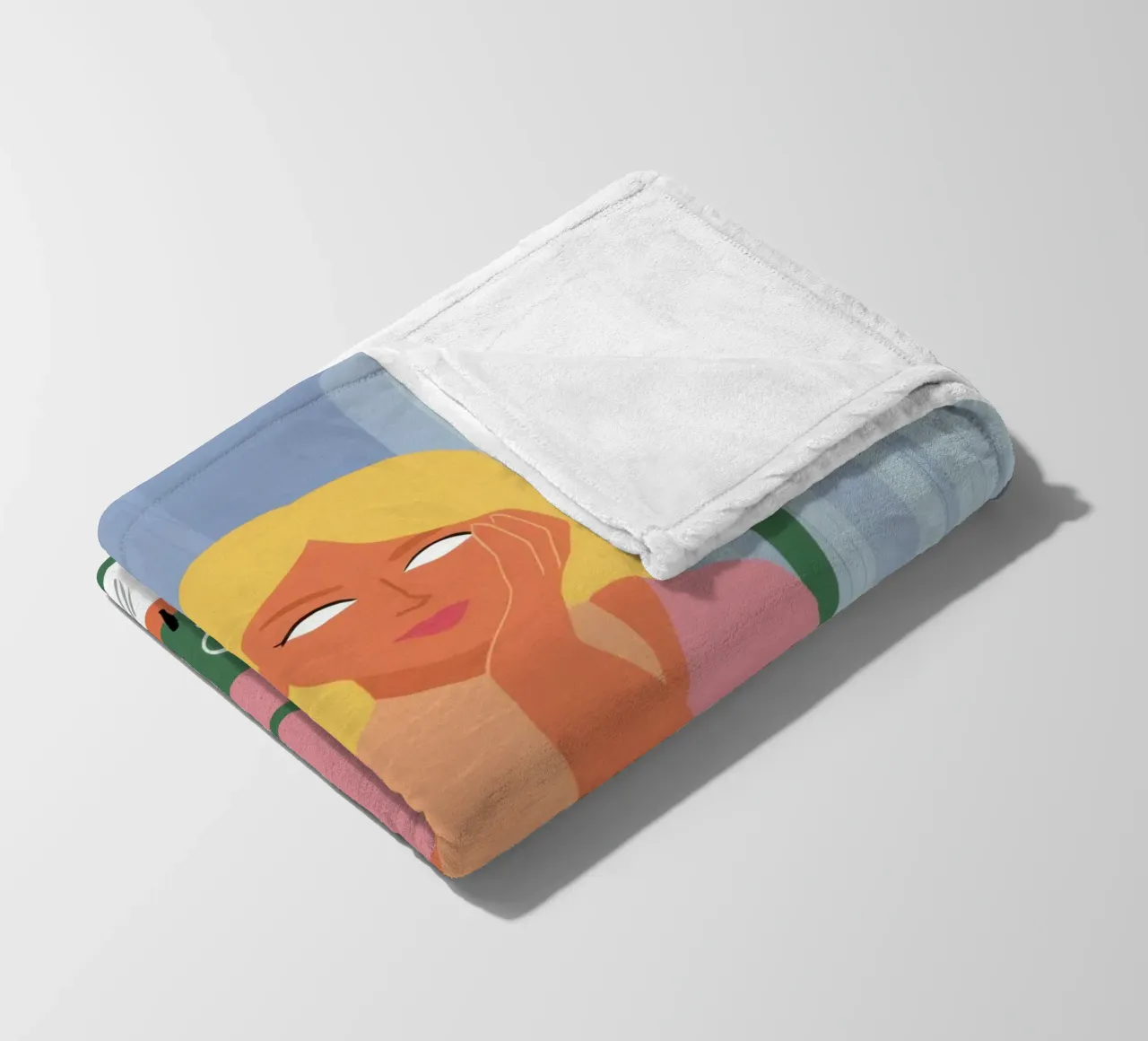 Croissant Tulipano Immobile coperta in pile da Reds Jays