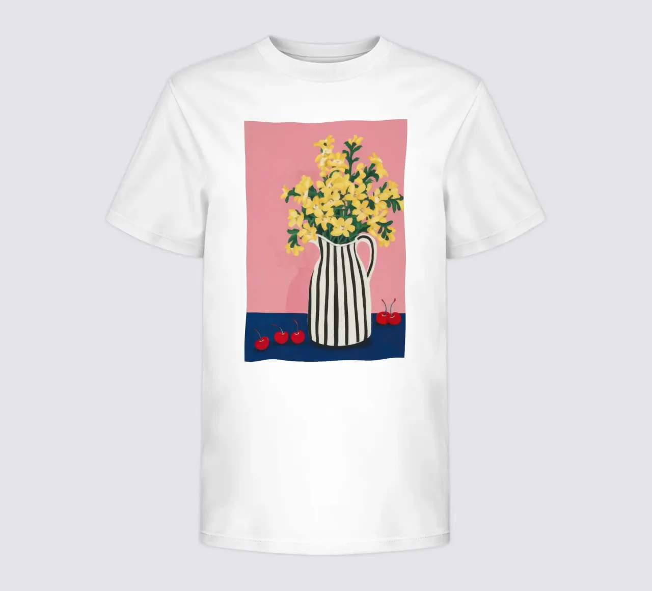 Grafico a strisce Forsythia t-shirt bambini da Rain Balance