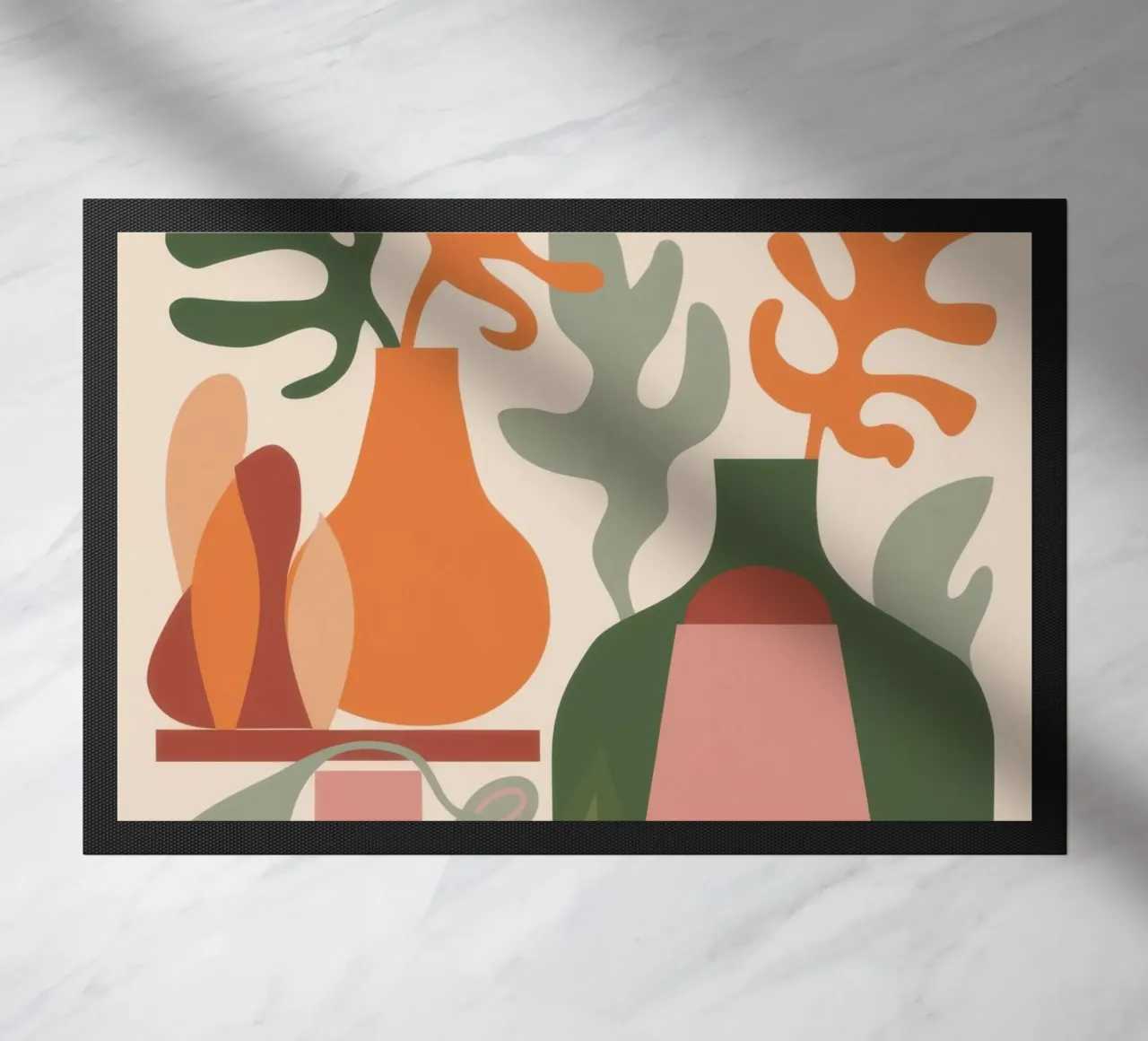 Earthenware Shape Harmony doormat by Dream Gesso