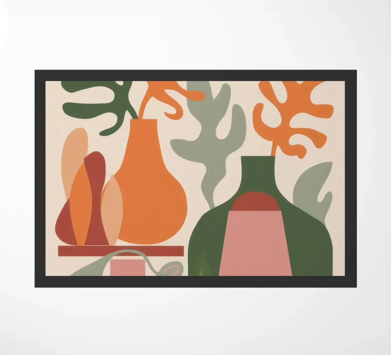 Earthenware Shape Harmony doormat by Dream Gesso