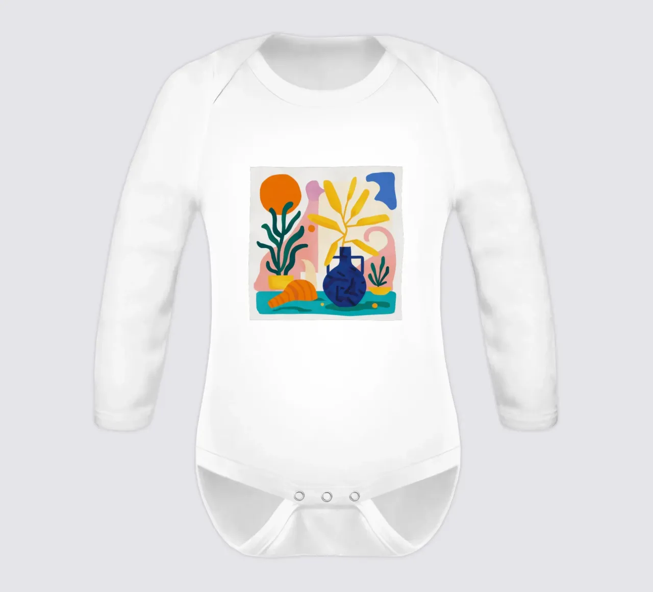 Modulo mattutino Abstract body neonato maniche lunghe da Reds Jays