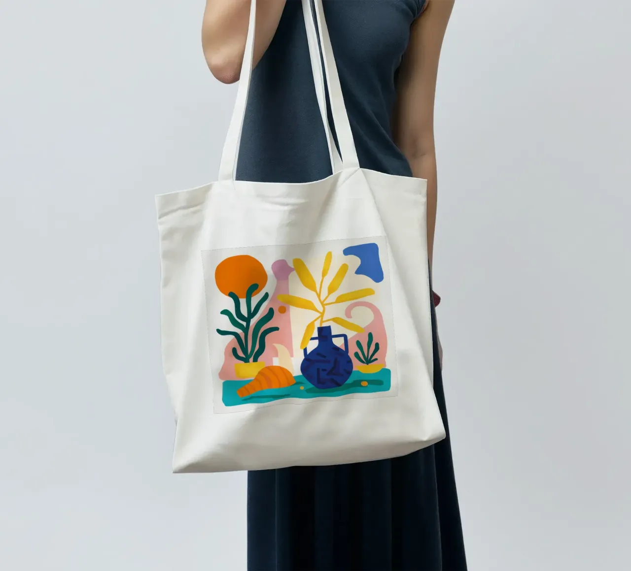 Modulo mattutino Abstract borsa in juta da Reds Jays