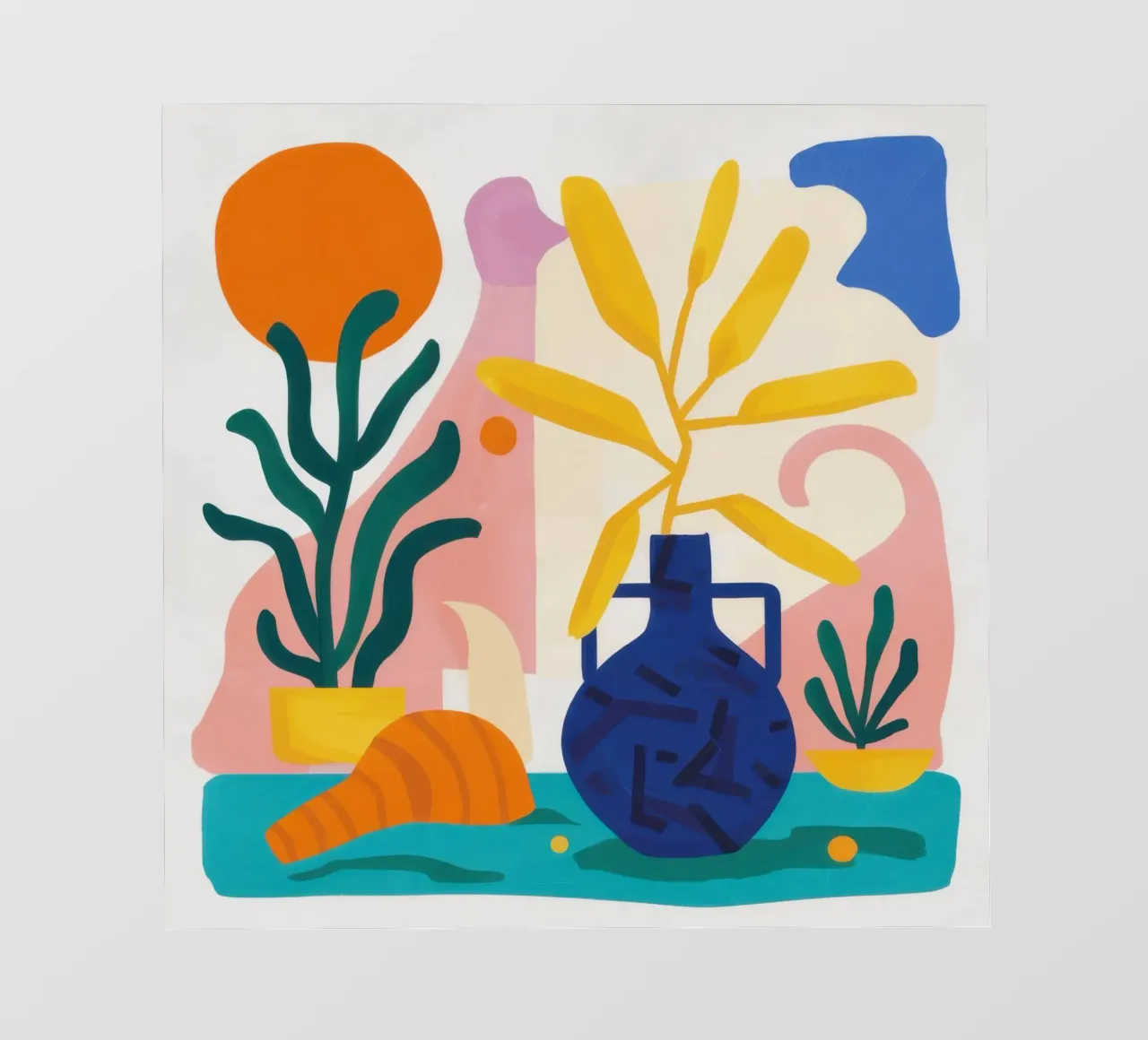 Modulo mattutino Abstract telo in pvc da Reds Jays