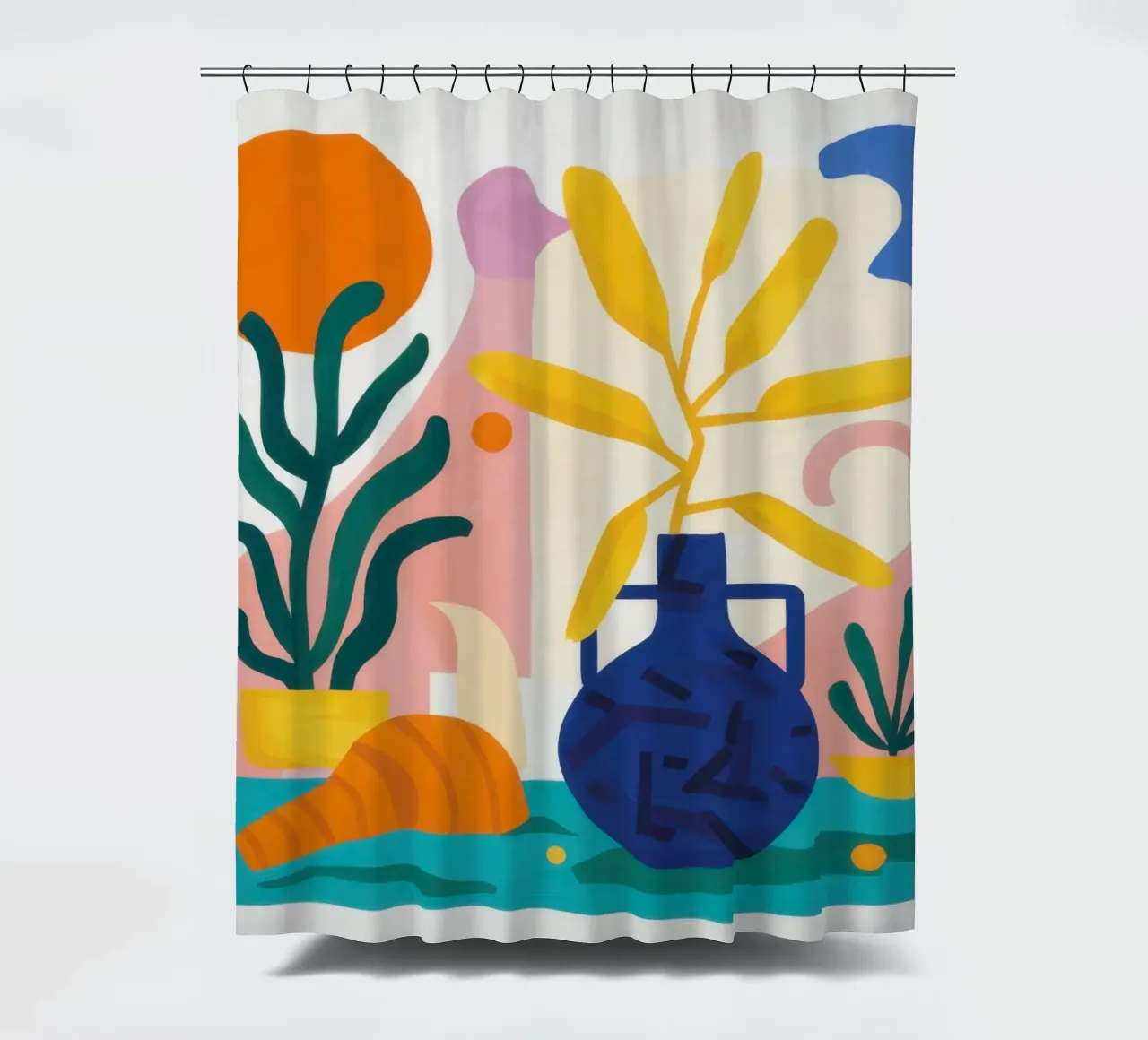 Modulo mattutino Abstract tenda da doccia da Reds Jays