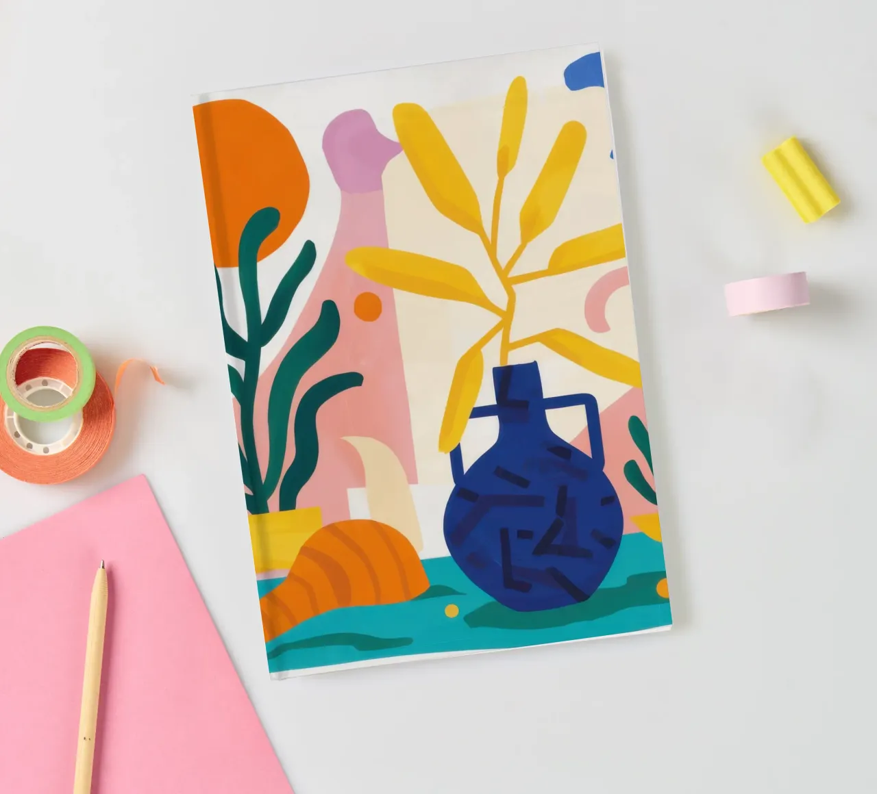 Modulo mattutino Abstract diario da Reds Jays