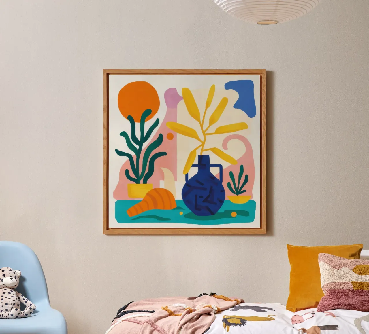 Modulo mattutino Abstract alluminio dibond da Reds Jays