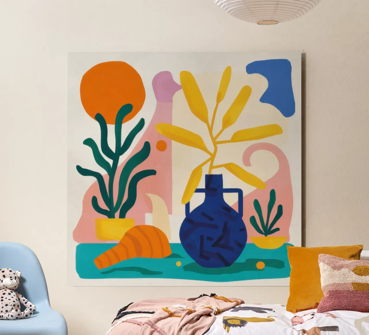 Modulo mattutino Abstract alluminio dibond da Reds Jays