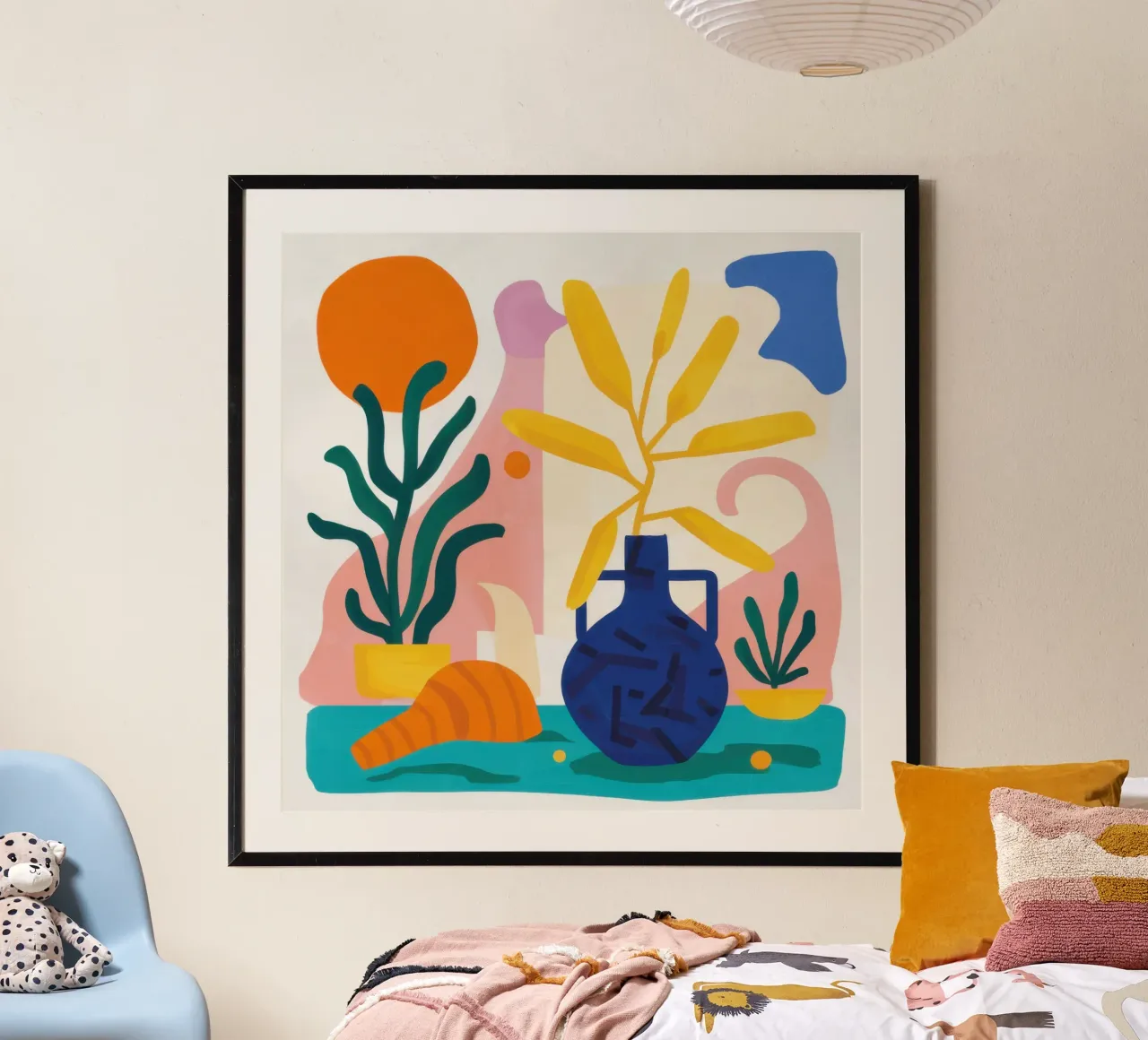 Modulo mattutino Abstract carta hahnemühle da Reds Jays