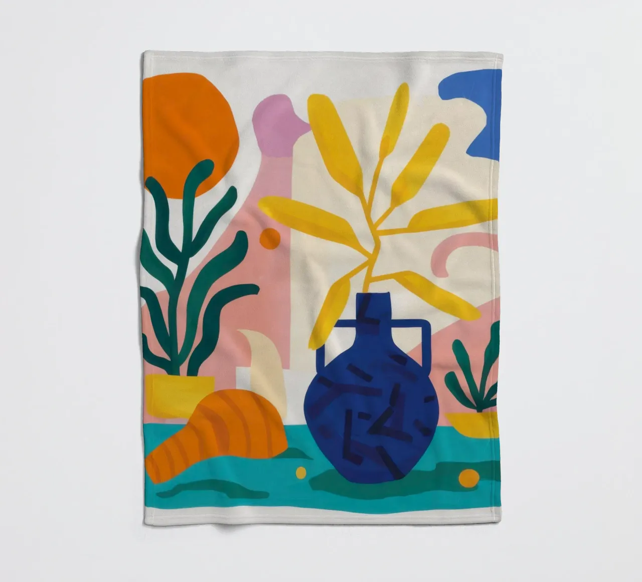 Modulo mattutino Abstract coperta in pile da Reds Jays