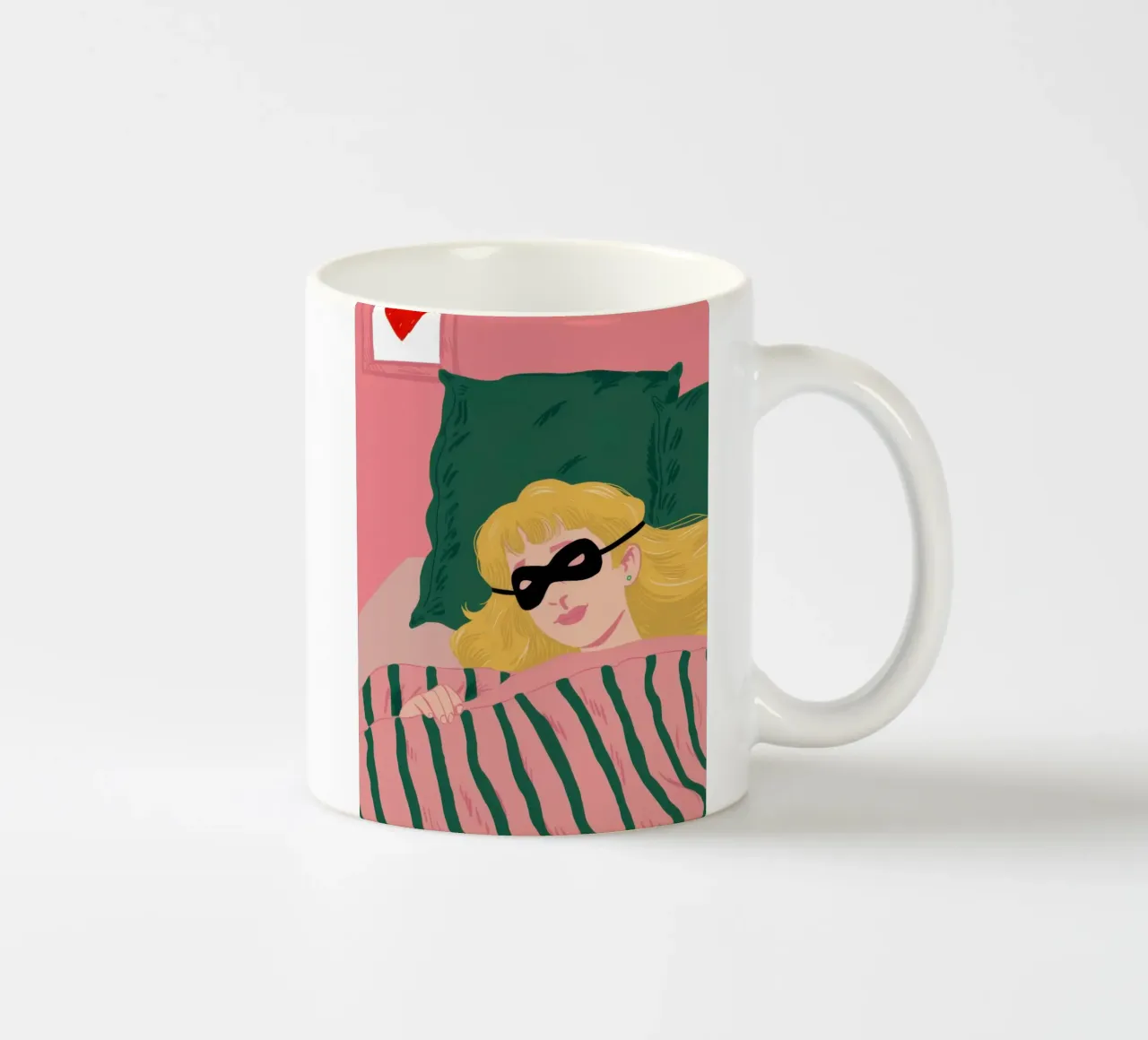 Emerald Dream Repose ceramic mug by Monuments Fire