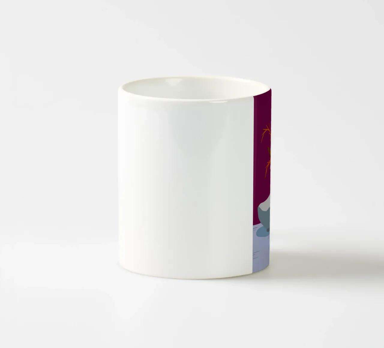 Brocca rosea sole tazza in ceramica da Rain Balance