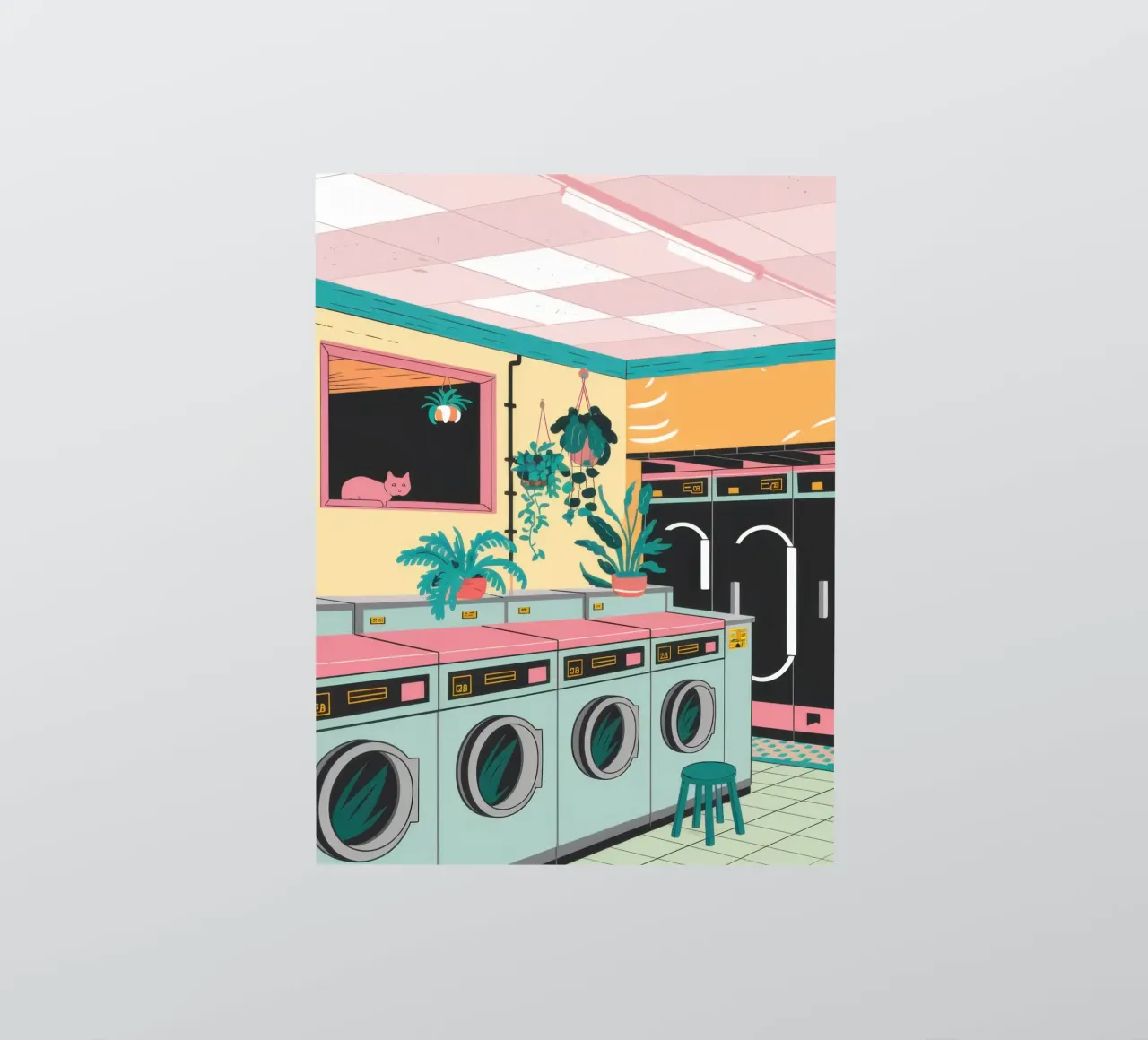 Nocturne Laundry Limbo sticker by Monuments Fire