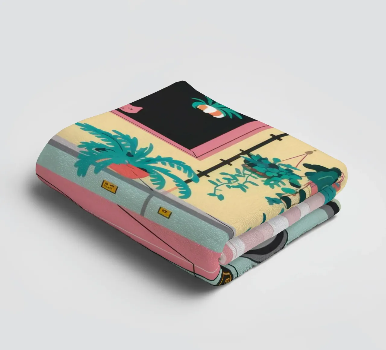 Nocturne Laundry Limbo towel by Monuments Fire