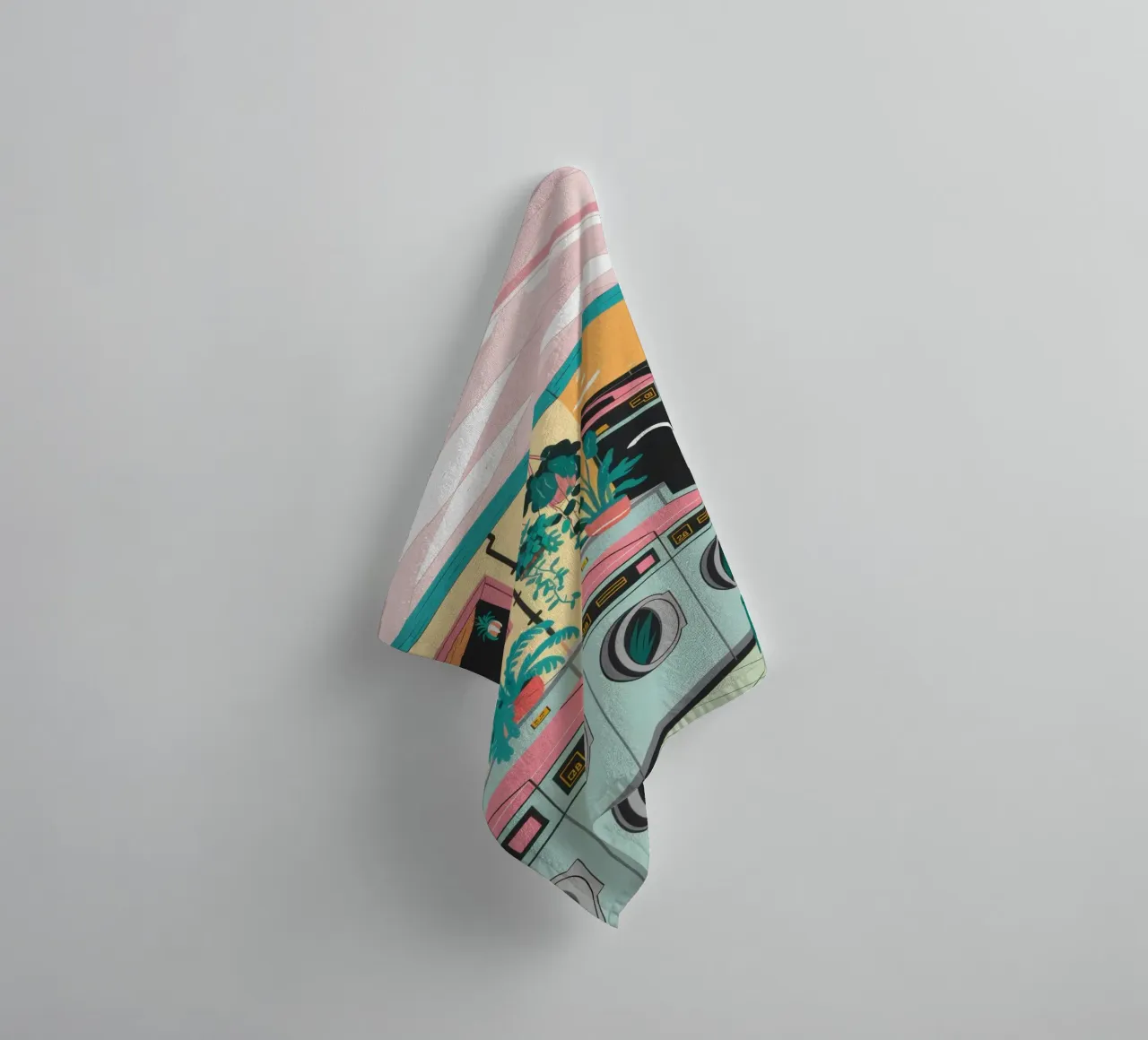 Nocturne Laundry Limbo towel by Monuments Fire