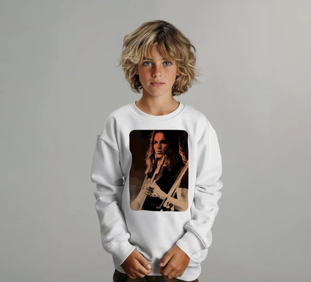 David Gilmour felpa bambino da Lembayung art