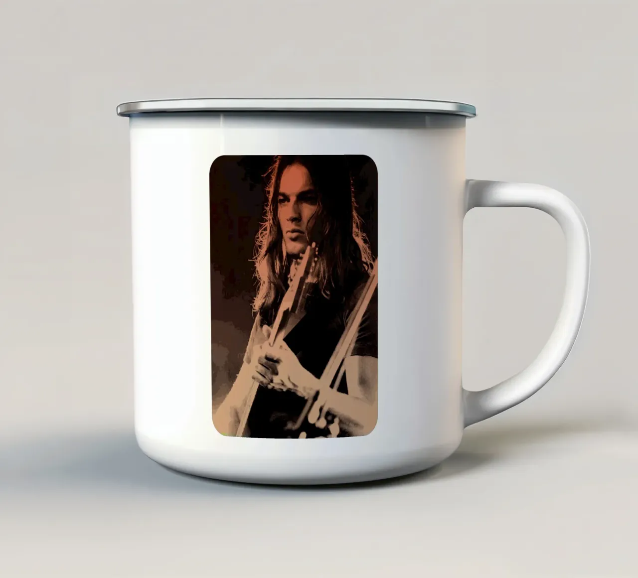 David Gilmour tazza in smalto da Lembayung art