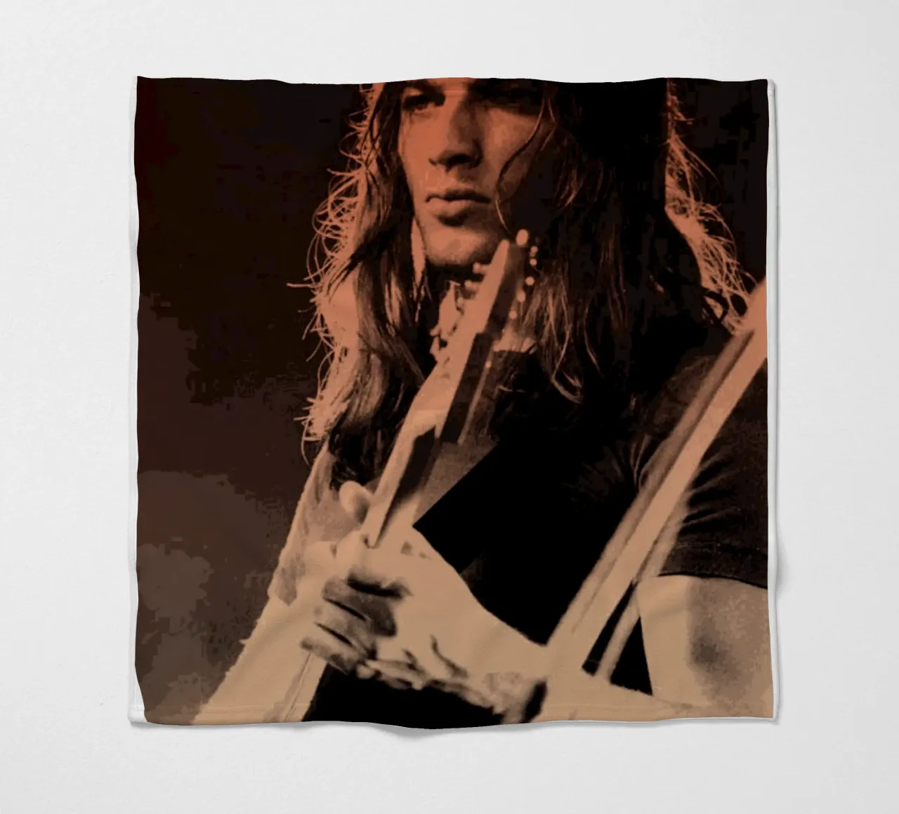 David Gilmour coperta in pile da Lembayung art