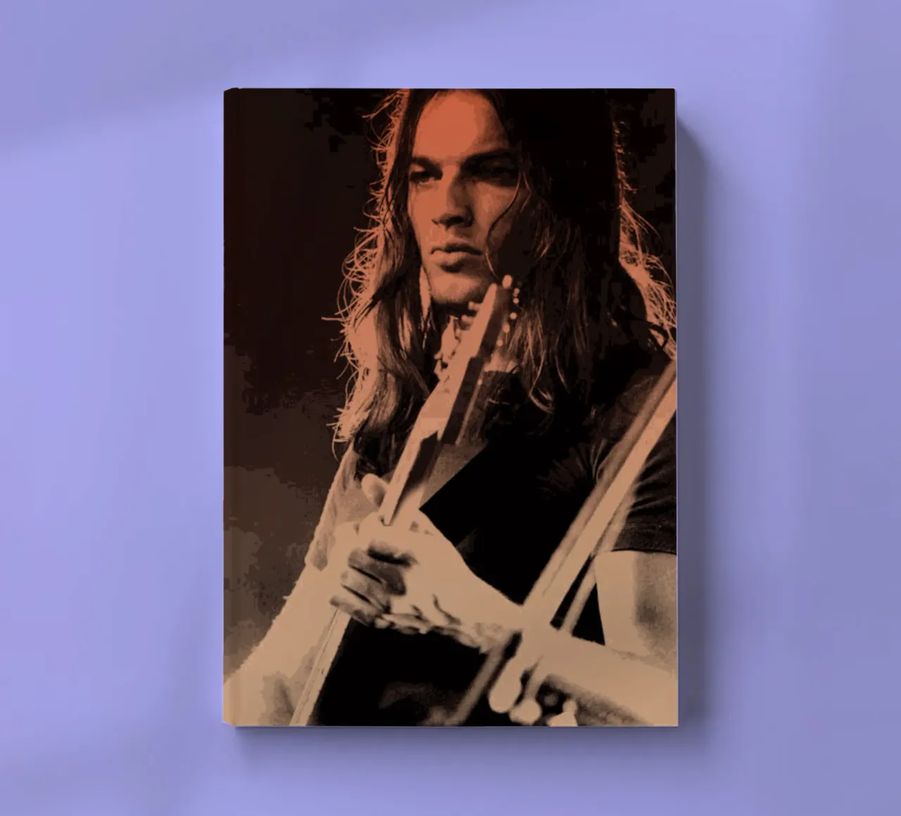 David Gilmour notebook by Lembayung art