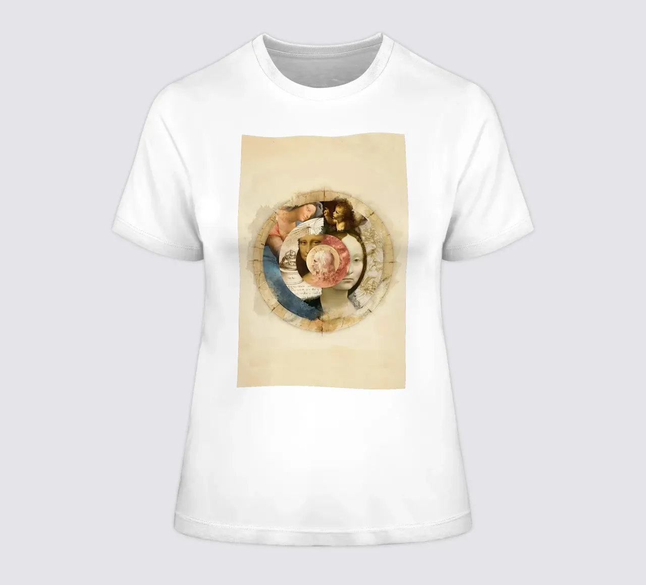 Explore the Life women's fitted t-shirt by Susanprint