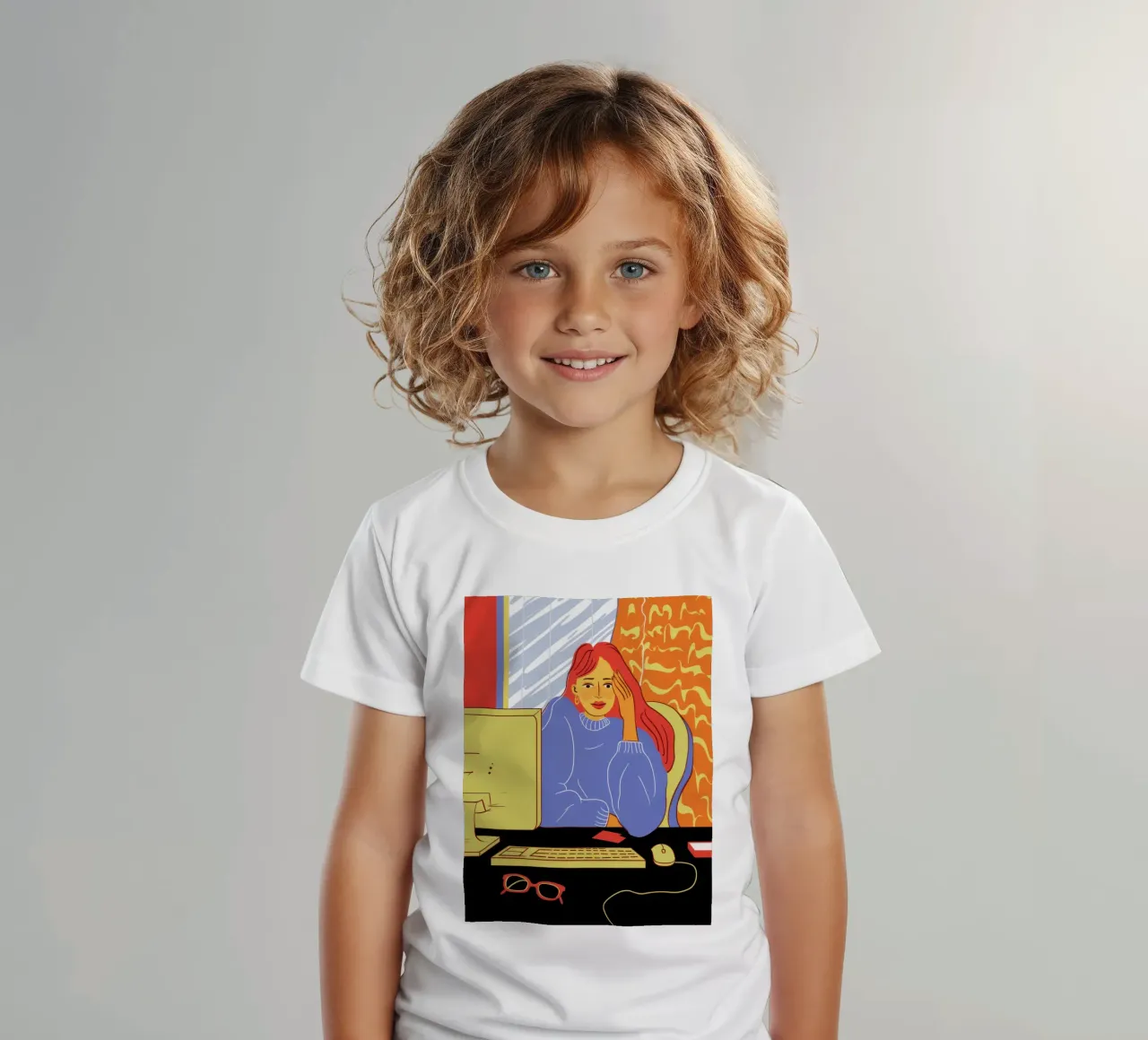 Bagliore di mezzanotte per la codifica t-shirt bambini da Giant Foxs