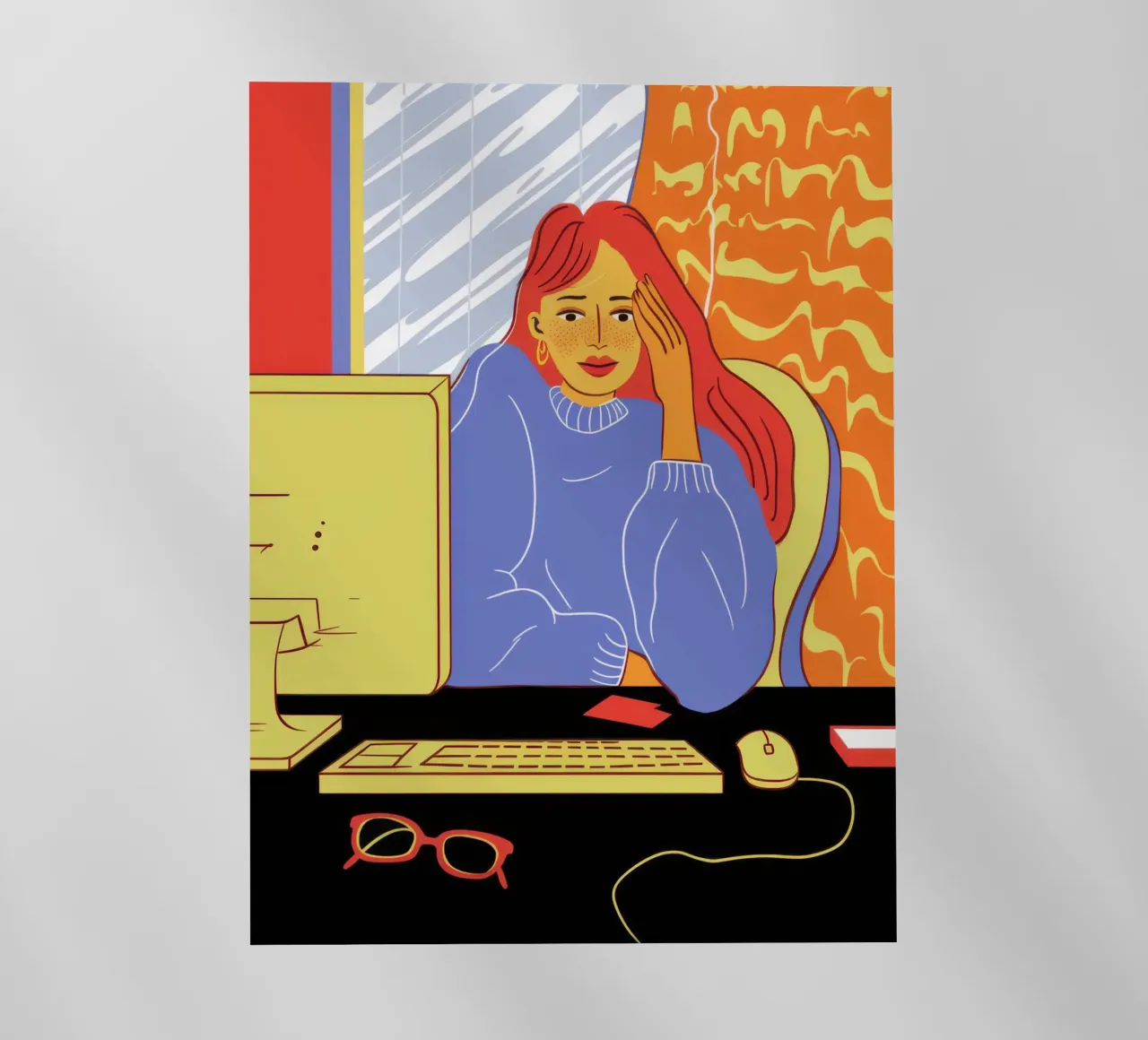 Midnight Coding Glow pellicola backlit da Giant Foxs