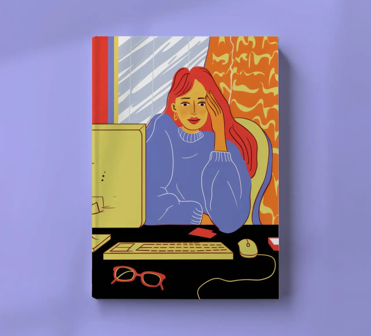 Midnight Coding Glow notebook by Giant Foxs