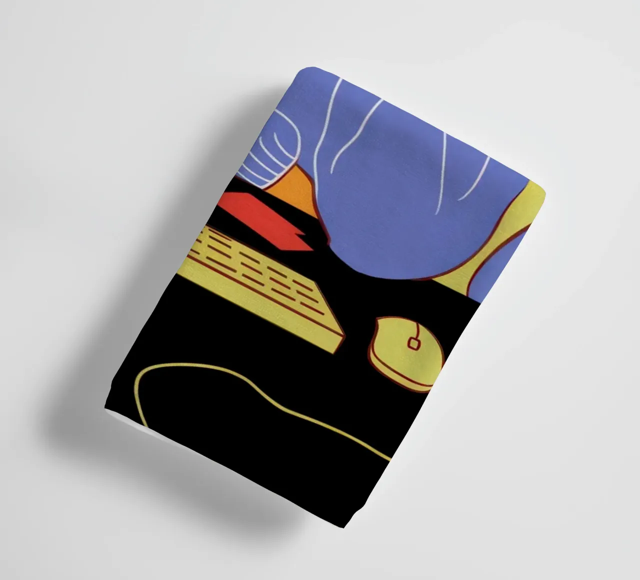 Midnight Coding Glow towel by Giant Foxs