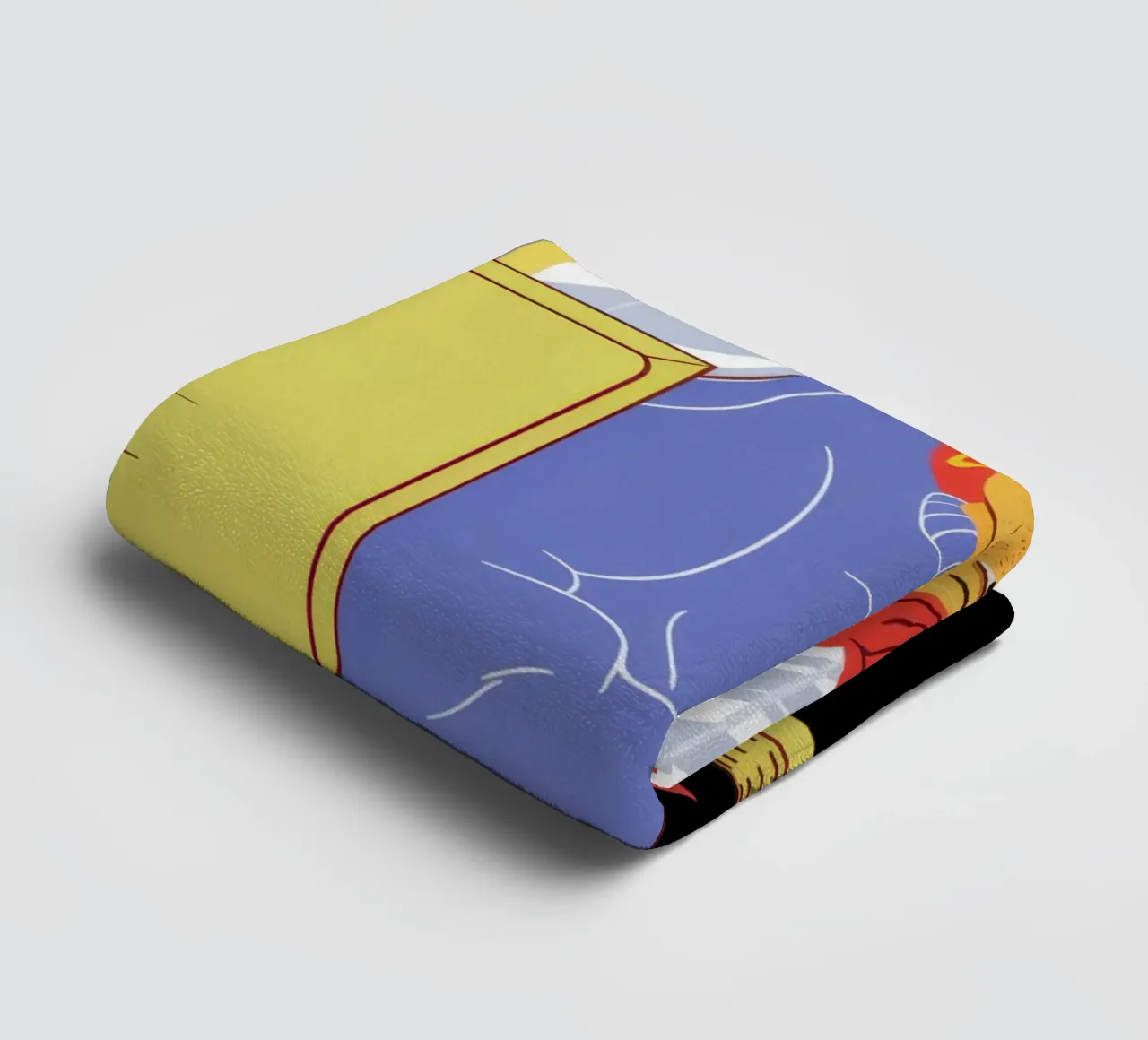 Midnight Coding Glow towel by Giant Foxs