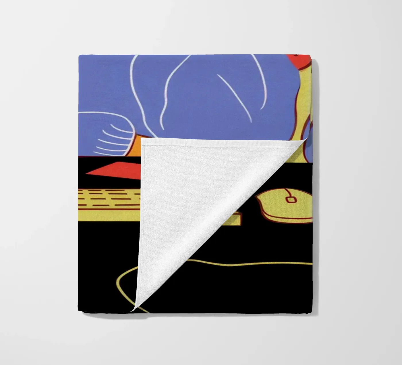 Midnight Coding Glow serviette de plage de Giant Foxs