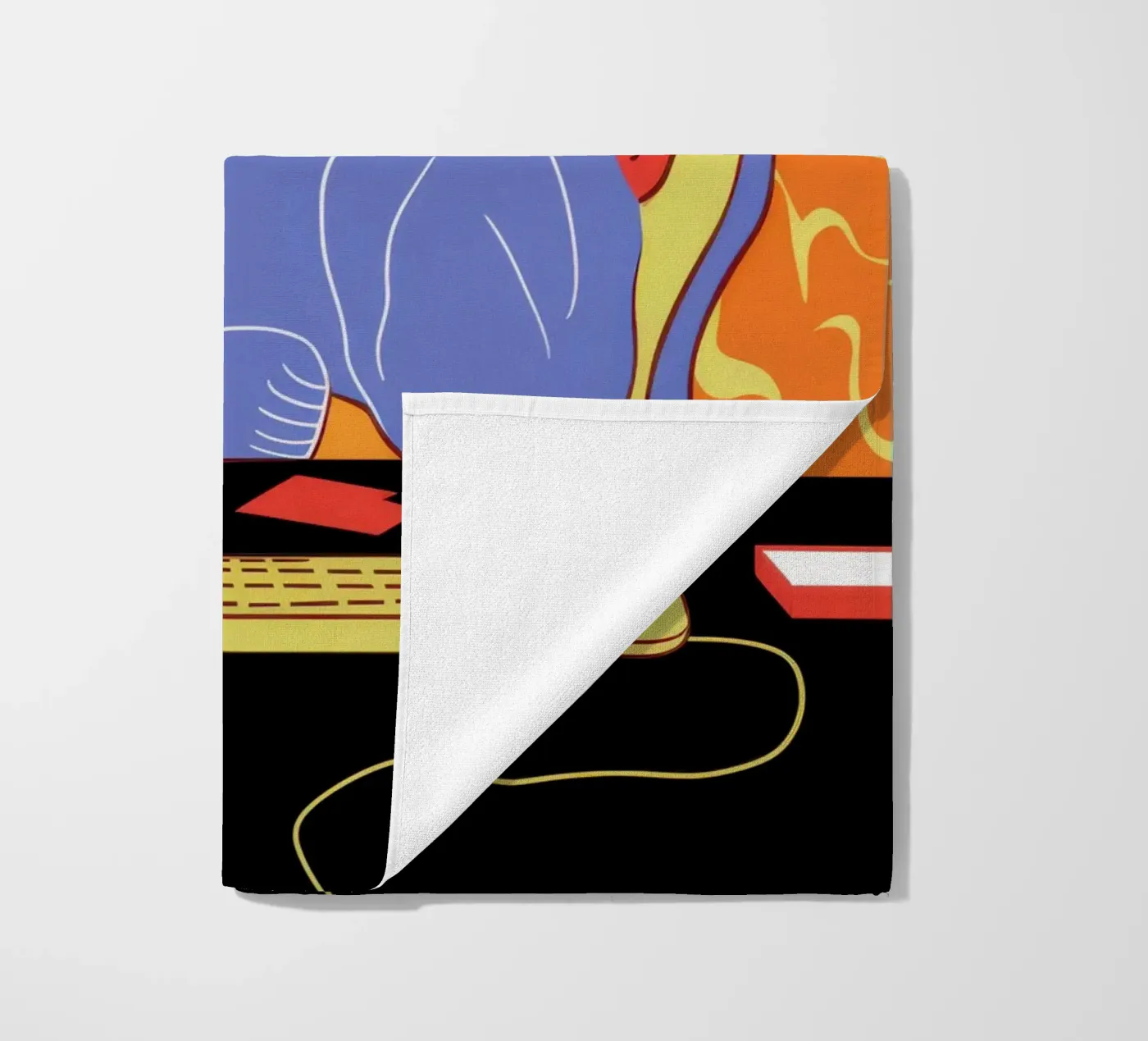 Midnight Coding Glow serviette de plage de Giant Foxs