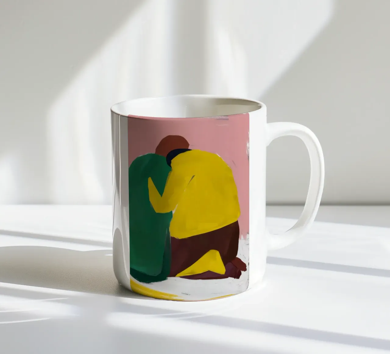 Abbraccio del colore primario tazza in ceramica da Reds Jays