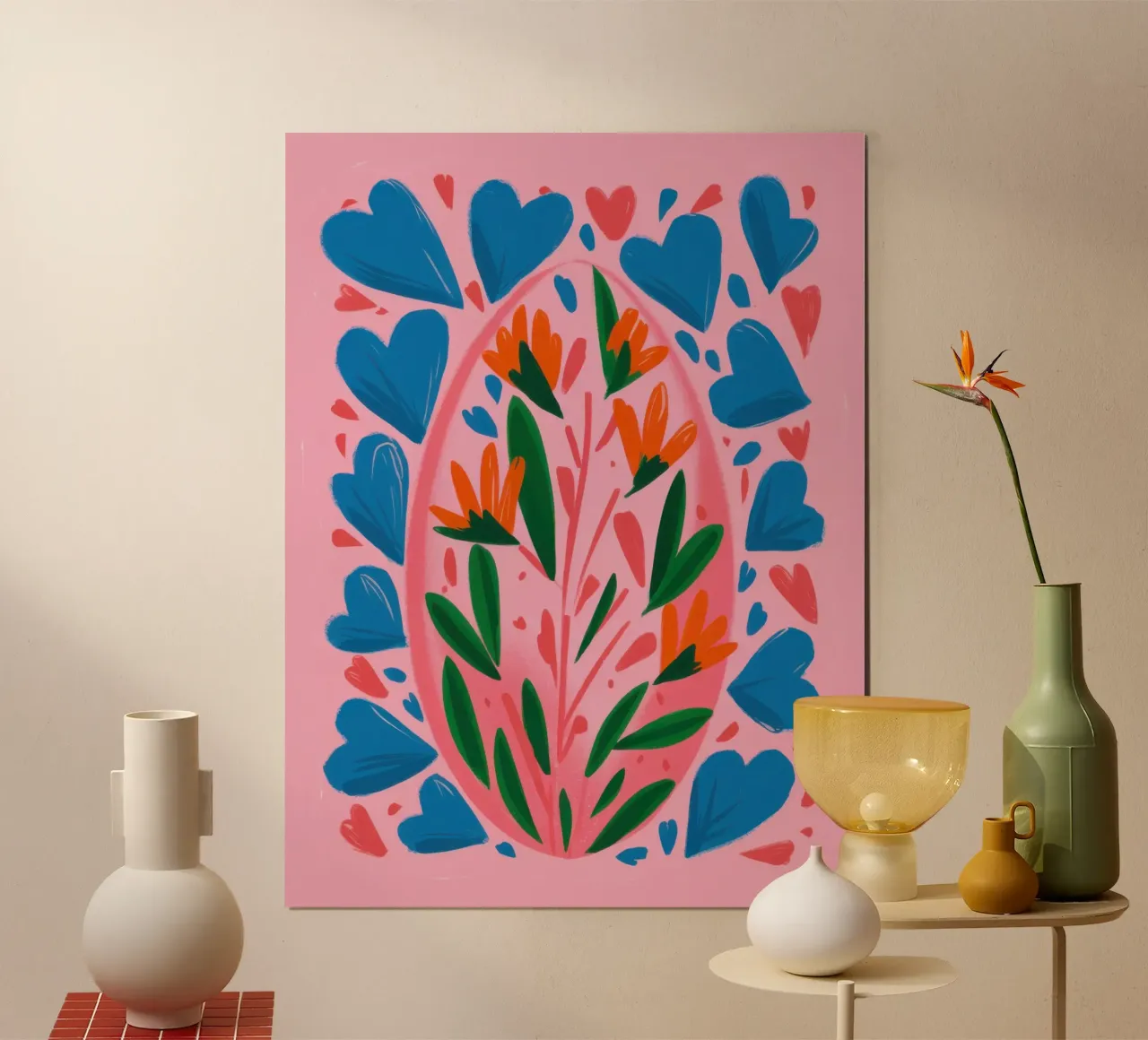 Jardín Corazón de Bohemia poster de Monuments Fire