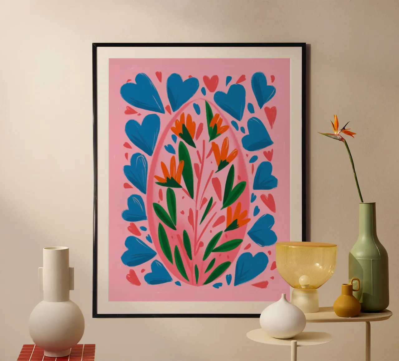Jardín Corazón de Bohemia poster de Monuments Fire